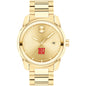 Boston University Men's Movado BOLD Gold with Date Window Shot #2