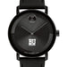 Boston University Men's Movado BOLD with Black Leather Strap