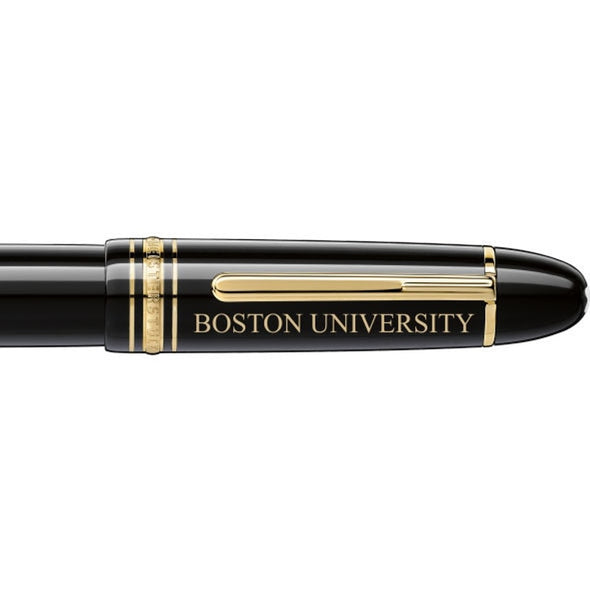 Boston University Montblanc Meisterstück 149 Fountain Pen in Gold Shot #2
