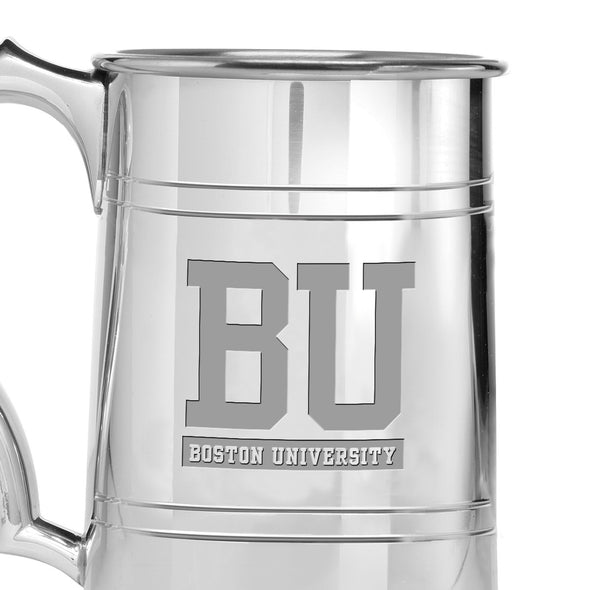 Boston University Pewter Stein Shot #2