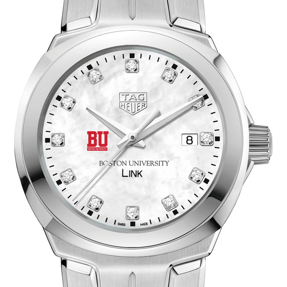 Boston University TAG Heuer Diamond Dial LINK for Women Shot #1