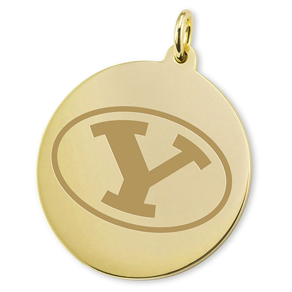 Brigham Young University 18K Gold Charm Shot #2