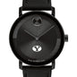 Brigham Young University Men's Movado BOLD with Black Leather Strap Shot #1