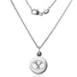 Brigham Young University Necklace with Charm in Sterling Silver Shot #2