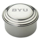 Brigham Young University Pewter Keepsake Box Shot #1