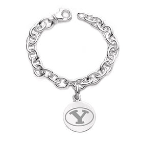 Brigham Young University Sterling Silver Charm Bracelet Shot #1