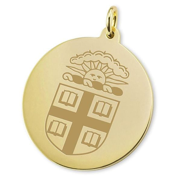 Brown 14K Gold Charm Shot #2