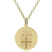 Brown 18K Gold Pendant & Chain