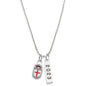 Brown Class Year Sterling Silver Necklace Shot #4