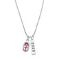 Brown Class Year Sterling Silver Necklace Shot #2