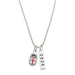 Brown Class Year Sterling Silver Necklace