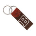 Brown Cotton Key Fob