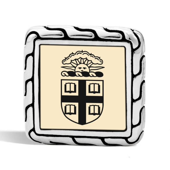 Brown Cufflinks by John Hardy with 18K Gold Shot #3