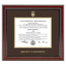 Brown Diploma Frame, the Fidelitas