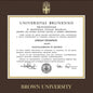 Brown Diploma Frame, the Fidelitas Shot #2