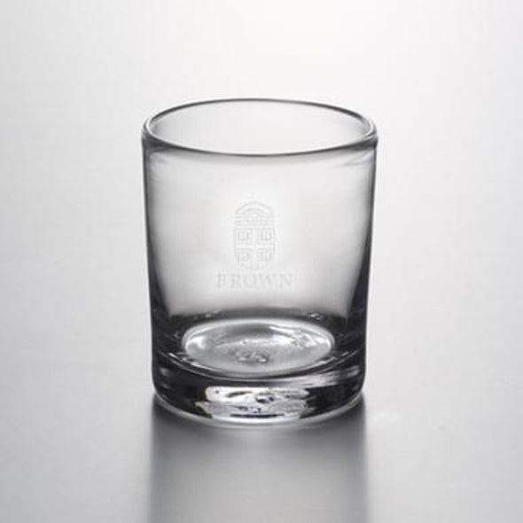 Brown Double Old Fashioned Glass by Simon Pearce Shot #1