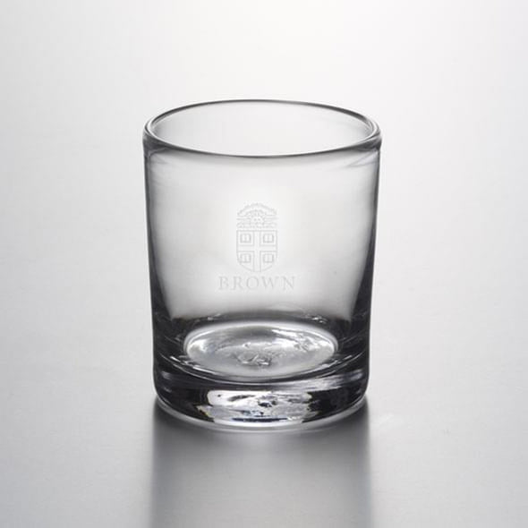 Brown Double Old Fashioned Glasses by Simon Pearce Shot #2