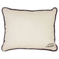 Brown Embroidered Pillow Shot #2