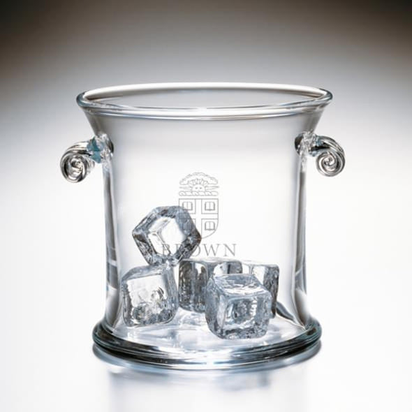 Brown Glass Ice Bucket by Simon Pearce Shot #2