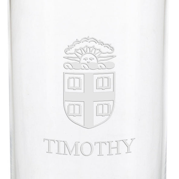 Brown Iced Beverage Glass Shot #3