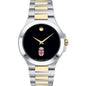 Brown Men's Movado Collection Two-Tone Watch with Black Dial Shot #2