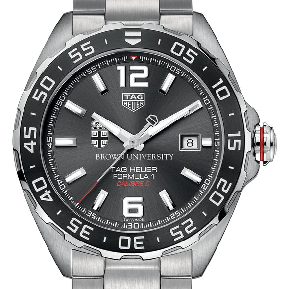 Brown Men's TAG Heuer Formula 1 Automatic with Anthracite Dial & Bezel Shot #1