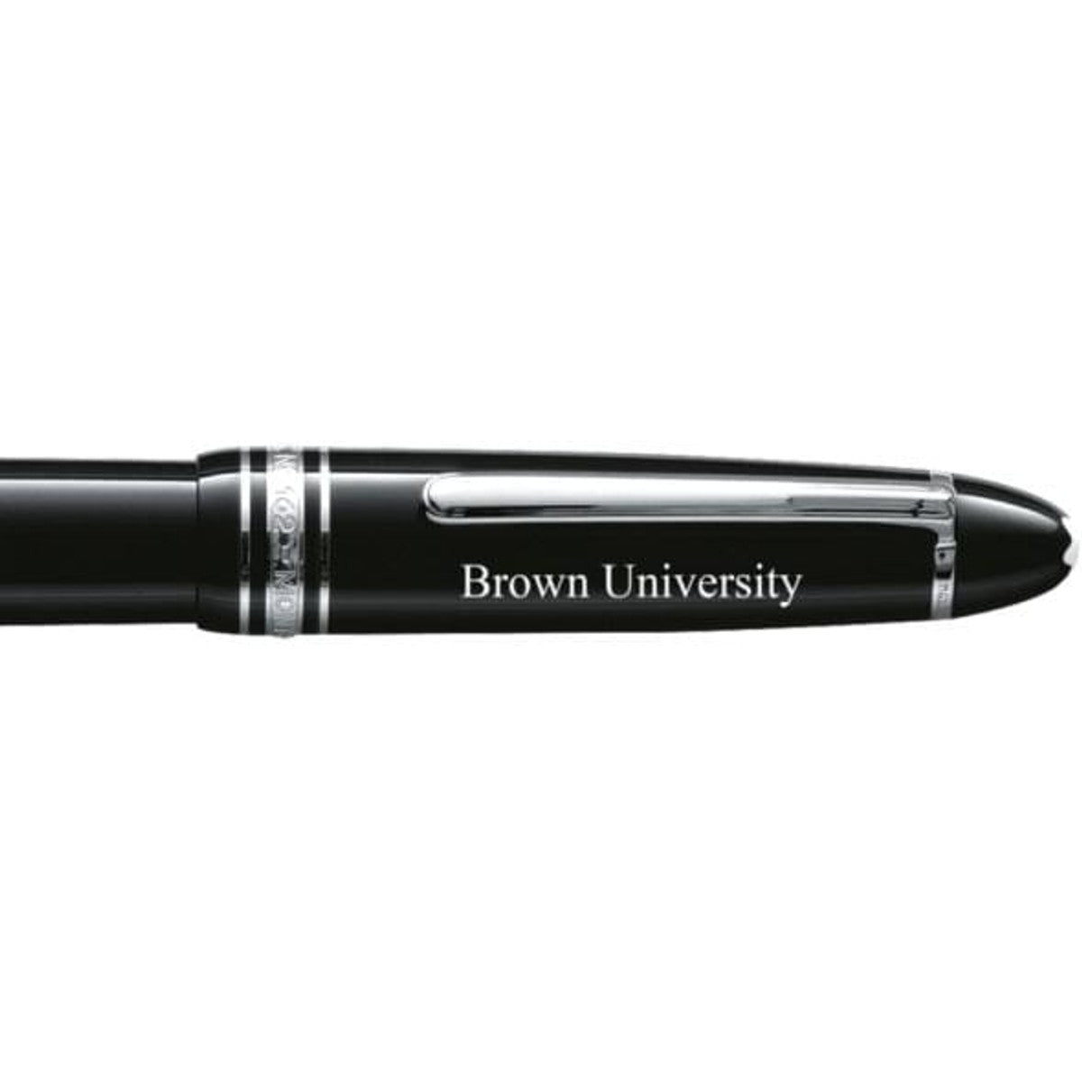Brown Montblanc Meisterstück LeGrand Rollerball Pen in Platinum