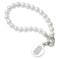 Brown Pearl Bracelet with Sterling Silver Charm Shot #1