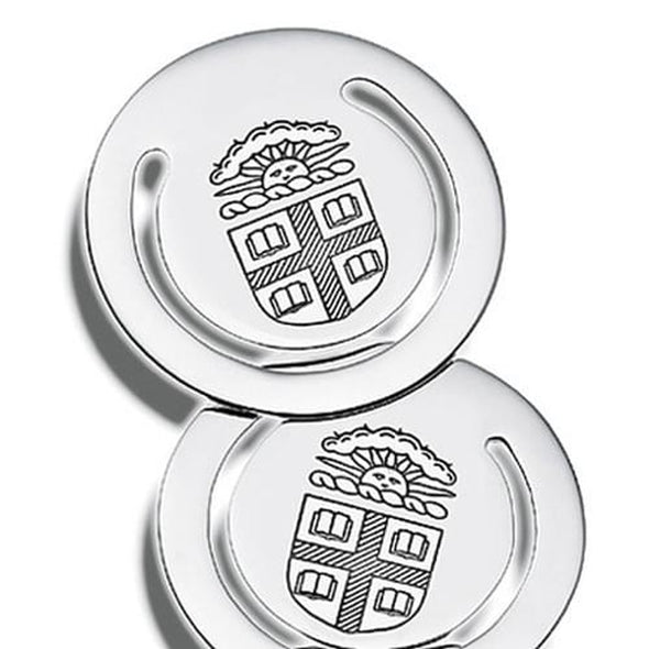 Brown Sterling Silver Bookmark Shot #1