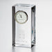 Brown Tall Glass Desk Clock by Simon Pearce
