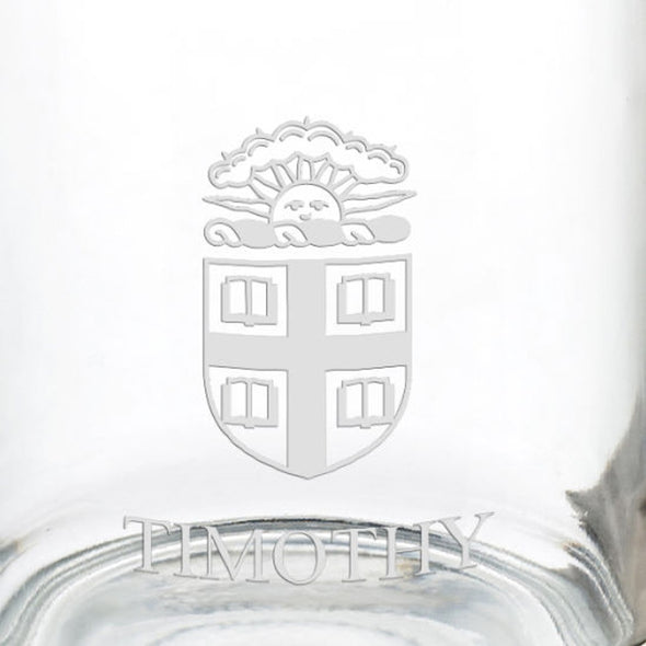Brown University 13 oz Glass Coffee Mug Shot #3