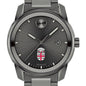 Brown University Men's Movado BOLD Gunmetal Grey with Date Window Shot #1