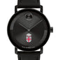 Brown University Men's Movado BOLD with Black Leather Strap Shot #1