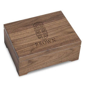 Brown University Solid Walnut Desk Box Shot #1