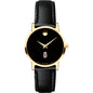 Brown Women's Movado Gold Museum Classic Leather Shot #2