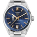 Brown Women's TAG Heuer Steel Carrera Automatic with Blue Dial