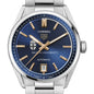 Brown Women's TAG Heuer Steel Carrera Automatic with Blue Dial Shot #1