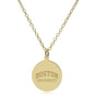 BU 18K Gold Pendant & Chain Shot #2