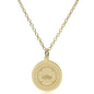 BU 18K Gold Pendant & Chain Shot #2