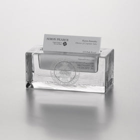 BU Glass Business Cardholder by Simon Pearce Shot #1