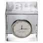 BU Glass Desk Clock by Simon Pearce Shot #2