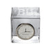 BU Glass Desk Clock by Simon Pearce