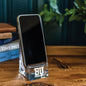 BU Glass Phone Holder by Simon Pearce Shot #3