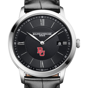 BU Men's Baume et Mercier 40mm Classima Quartz Watch with Black Dial & Black Leather Strap Shot #1