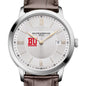 BU Men's Baume et Mercier 40mm Classima Quartz Watch with Silver Dial & Dark Brown Leather Strap Shot #1