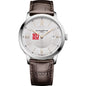 BU Men's Baume et Mercier 40mm Classima Quartz Watch with Silver Dial & Dark Brown Leather Strap Shot #2