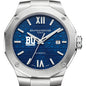 BU Men's Baume et Mercier 42mm Riviera Watch with Blue Dial & Bracelet Shot #1