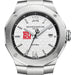 BU Men's Baume et Mercier 42mm Riviera Watch with White Dial & Bracelet
