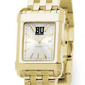 BU Men's Gold Watch with 2-Tone Dial & Bracelet at M.LaHart & Co. Shot #1
