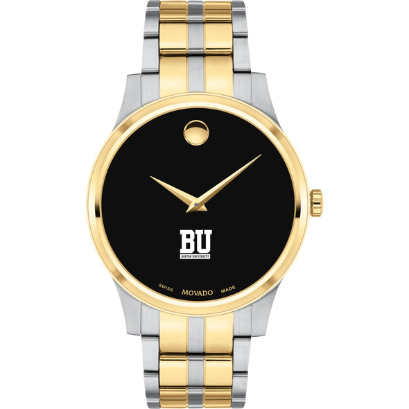 BU Men's Movado Collection Two-Tone Watch with Black Dial Shot #2